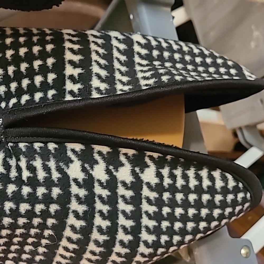 Ike behar coat blk and white hounds tooth size med - Picture 4 of 10